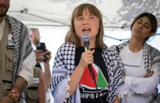 الناشطة السويدية غريتا ثونبرغ: المنظومة الدولية تخون الفلسطينيين