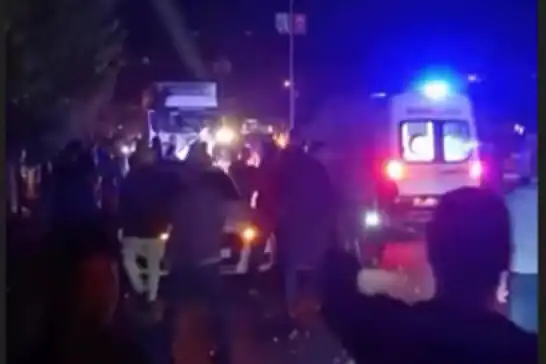İki tır'ın karıştığı kazada 1 ölü, 1 yaralı