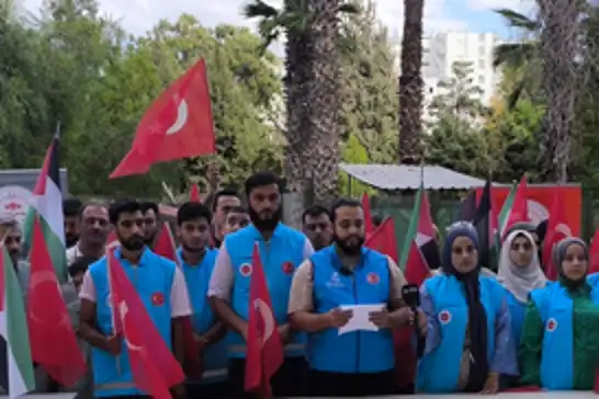 Üniversiteli gençlerden 7 Ekim Aksa Tufanı yıldönümünde Gazze'ye destek çağrısı