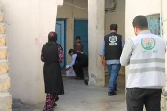Şanlıurfa’da ihtiyaç sahiplerine gıda desteği
