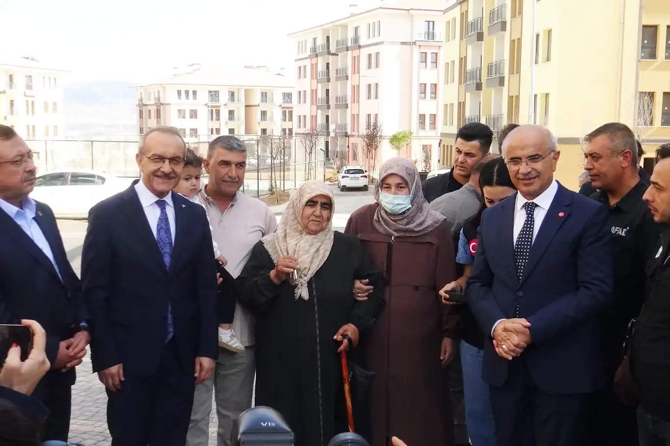 Malatya'da depremzedeler yeni yuvalarına kavuşmaya devam ediyor