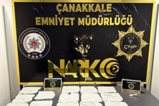Çanakkale'de uyuşturucu operasyonu: 2 tutuklama