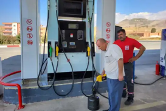 Batman'da akaryakıt ve LPG istasyonlarına denetim
