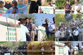 شەهید یاسین بۆرو و هاوڕێکانی لە سەر گۆڕەکانیان یاد کران