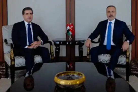 Fidan and Barzani discuss regional stability and bilateral cooperation in Ankara
