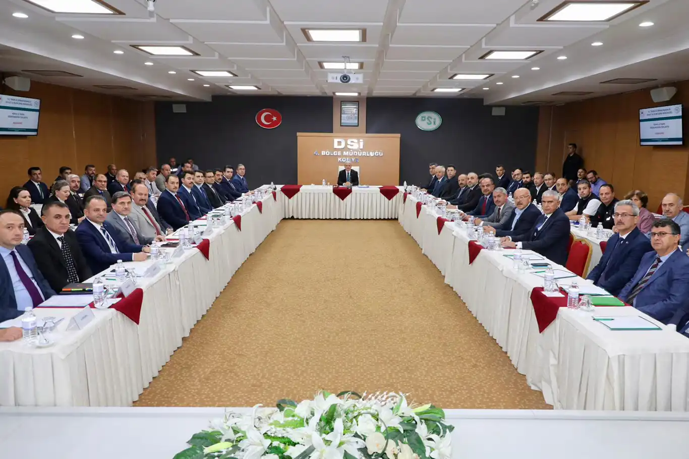 Konya’da taşkın ve sel risklerine karşı koordinasyon toplantısı yapıldı Konya’da taşkın ve sel risklerine karşı koordinasyon toplantısı yapıldı