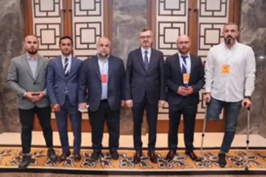 رئيس دائرة الاتصال في الرئاسة التركية يلتقي صحفيين يعملون في غزة