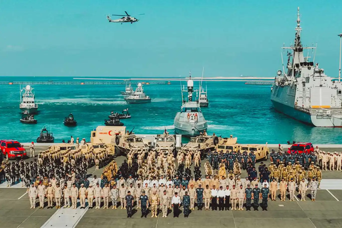 Saudi Arabia launches “Red Wave 8” joint naval exercise in the Red Sea