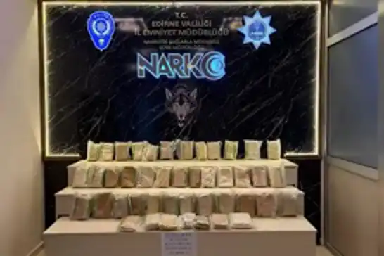 Kapıkule’de 66 kilo uyuşturucu ham maddesi ele geçirildi