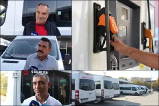 Minibüsçüler akaryakıt zamlarından şikâyetçi: Artık kontak kapatma noktasına geldik