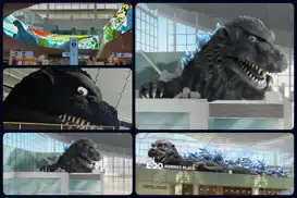 Giant Godzilla installation to see off travellers at Tokyo’s Haneda airport from December
