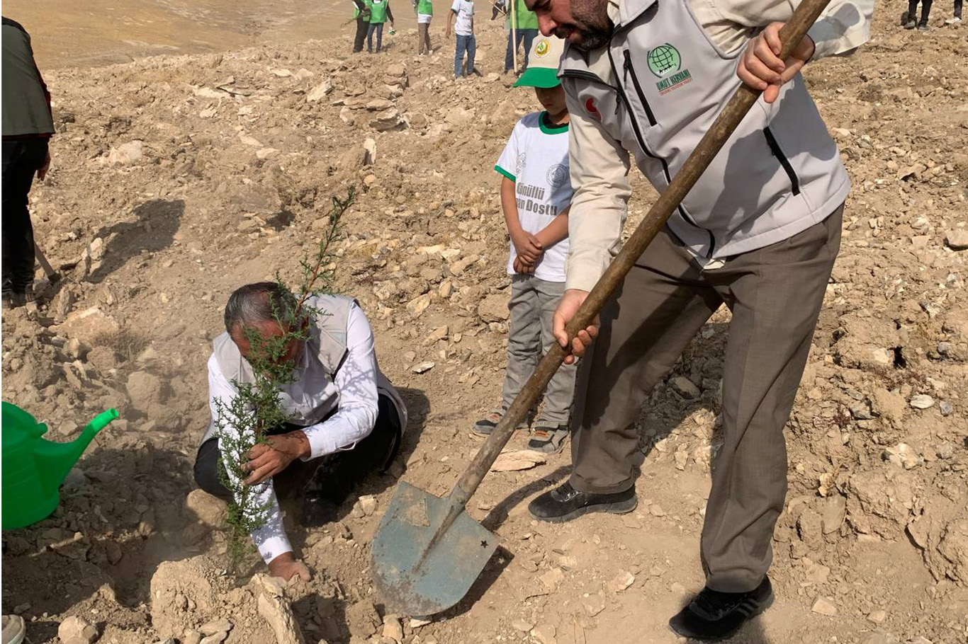 Şanlıurfa'da Umut Kervanı’ndan “Geleceğe Nefes” kampanyasına destek
