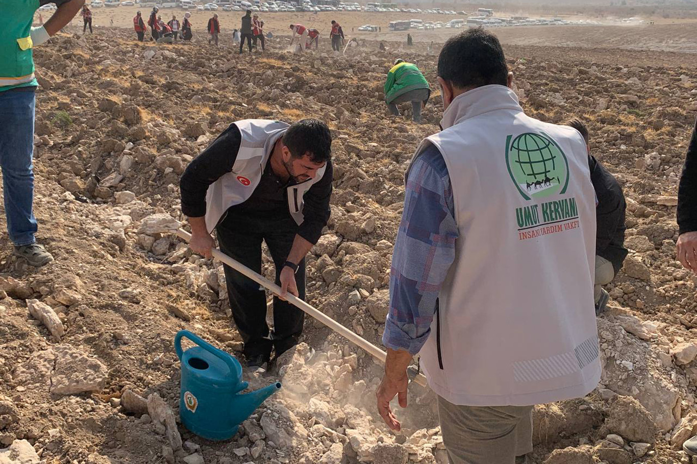 Şanlıurfa'da Umut Kervanı’ndan "Geleceğe Nefes" kampanyasına destek