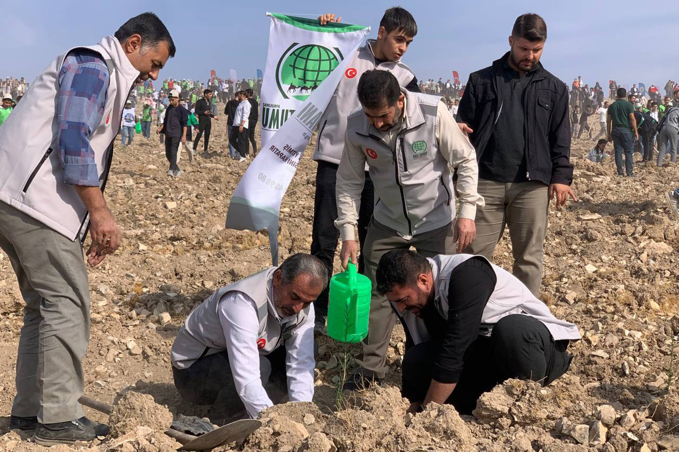 Şanlıurfa'da Umut Kervanı’ndan “Geleceğe Nefes” kampanyasına destek