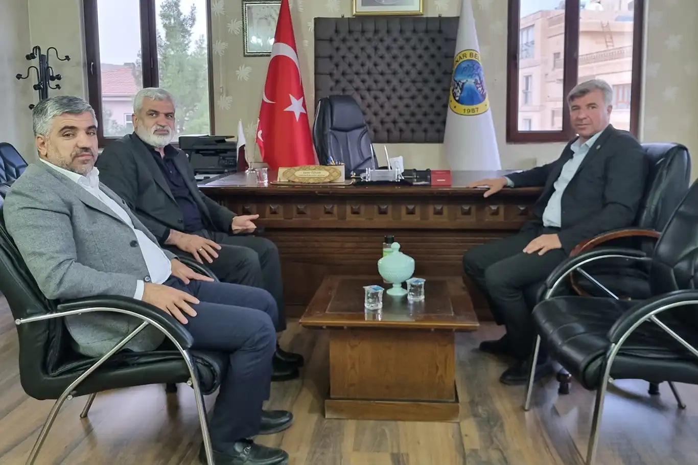 HAKSİAD Genel Başkanı Turgut'tan Kayapınar Belediyesi'ne ziyaret