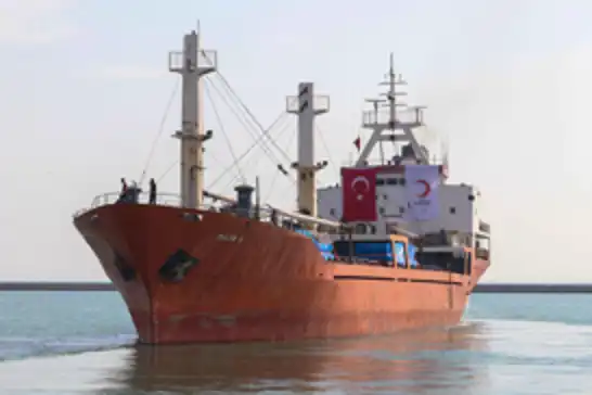 Gazze'ye Yardım Eli: 18'inci İyilik Gemisi Mersin'den yola çıktı