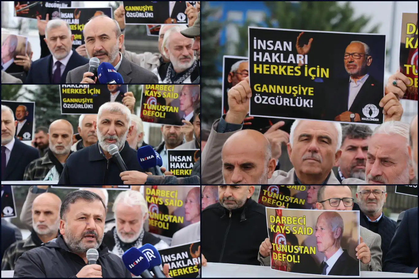 Raşid El-Gannuşi’nin serbest bırakılması için Ankara’da adalet çağrısı