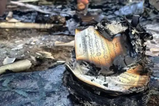 حماس: إحراق مسجد في سلفيت اعتداء سافر على الأديان وحرية العبادة