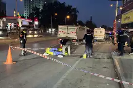 Adana'da kamyonun çarptığı yaşlı adam hayatını kaybetti