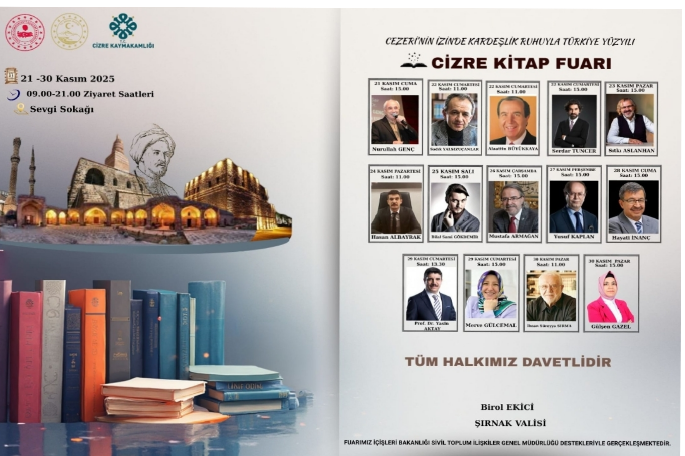 Cizre'de kitap fuarı düzenlenecek 