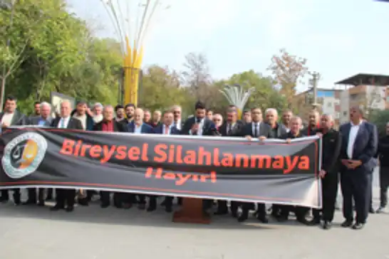 Batman'da STK'lardan silahlı şiddete karşı toplumsal duyarlılık çağrısı