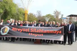 Batman'da STK'lardan silahlı şiddete karşı toplumsal duyarlılık çağrısı