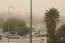 Şanlıurfa’da anlık toz fırtınası uyarısı