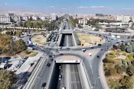 Konya’da otogar kavşağında tramvay hattı düzenlemesi başladı