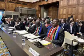 Güney Afrika, siyonist rejime karşı açtığı soykırım davasını sürdürme kararlılığını yineledi