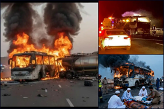 42 Indian Umrah pilgrims feared dead in Saudi Arabia bus–tanker collision