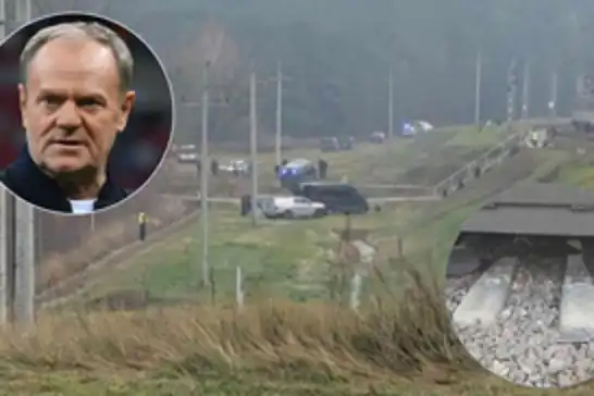 Polonya'da demir yolu hattı sabotaj sonucu tahrip oldu