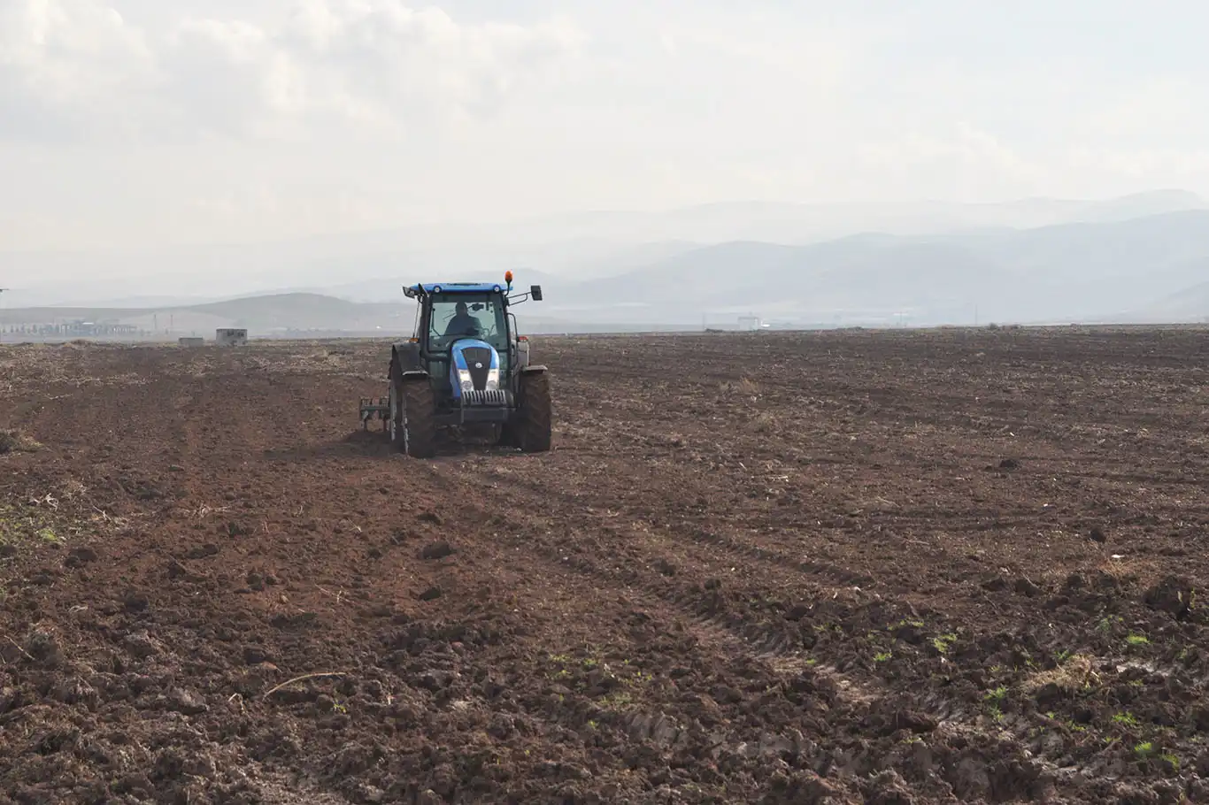 Batman'da yağışlar çiftçinin yüzünü güldürdü