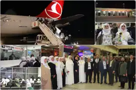 Şırnak’tan Medine’ye ilk defa direk uçuş yapacak umre adayları dualarla gönderildi