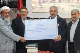 Şırnak'ta Gazze için düzenlenen hayır çarşısının geliri TDV hesabına aktarıldı