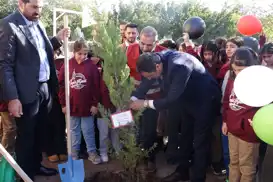 Şanlıurfa’da “Bir fidan, bir umut” etkinliği düzenlendi 
