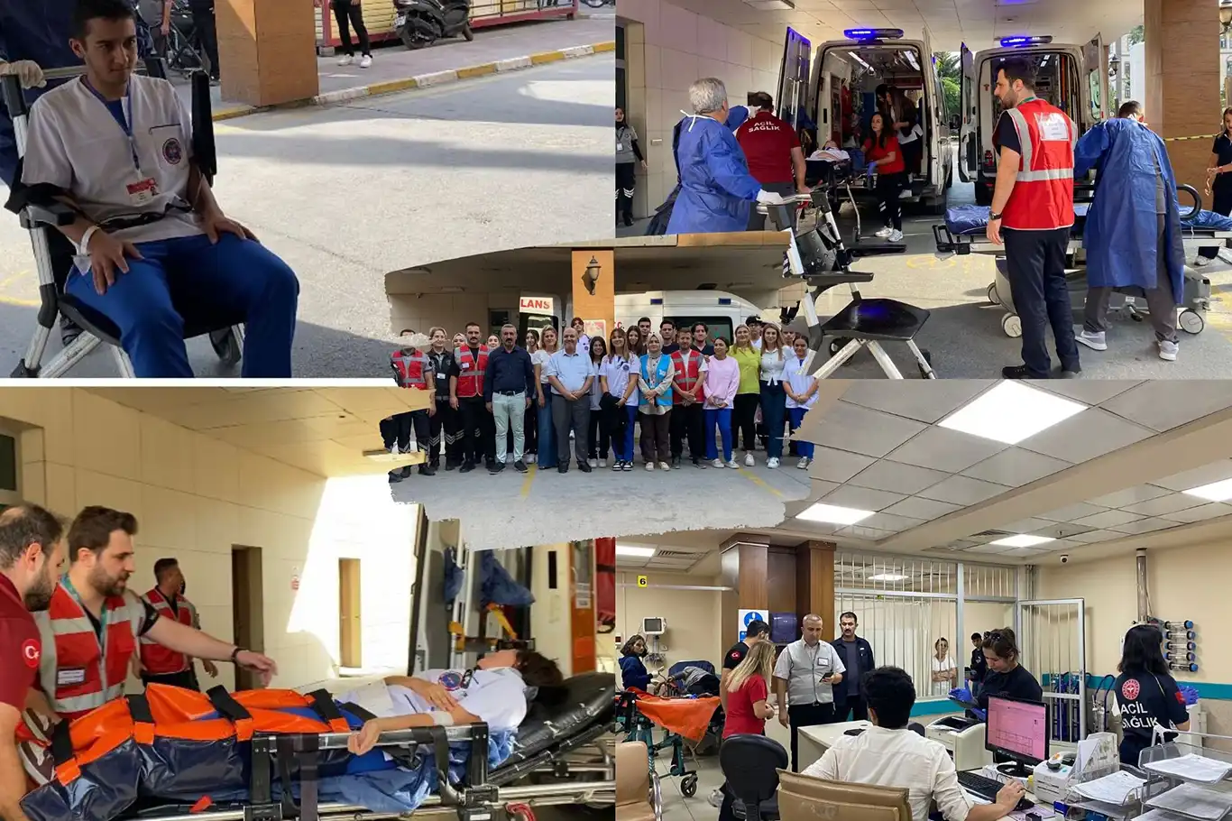 Mersin Toros Devlet Hastanesinde HAP Tatbikatı Başarıyla Gerçekleştirildi