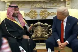 ترامب يستقبل ولي العهد السعودي في البيت الأبيض والاتفاق على صفقة بقيمة تريليون دولار