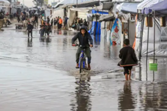 Birleşmiş Milletler: Gazze'de son yağmur ve fırtınadan 17 bin aile etkilendi