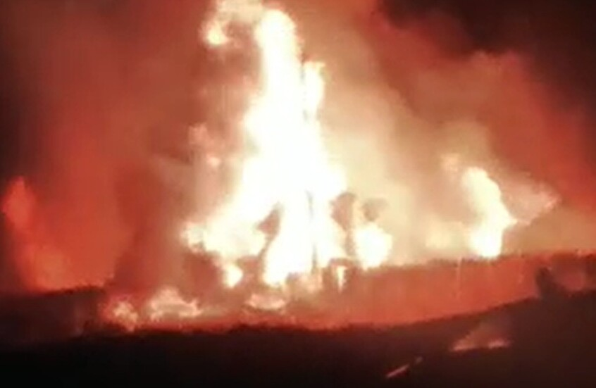 انفجارات ضخمة تهز مدينة شيراز جنوبي إيران