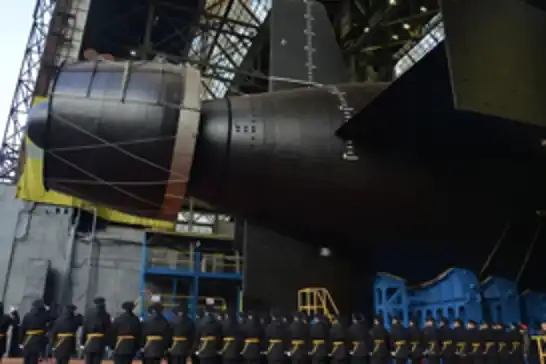 Rusya yeni nükleer denizaltısı Habarovsk’u denize indirdi