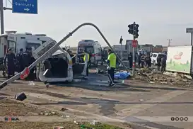 لە ئەنجامی رووداوێکی هاتوچۆ لە دیاربەکر ٤ کەس گیانیان لەدەستدا