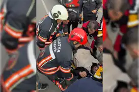 Malatya'da kamyonet ile kamyon çarpıştı: 1 yaralı