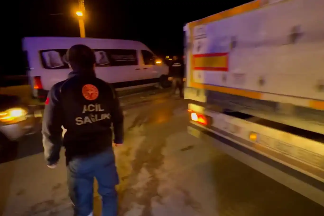 Elazığ'da zincirleme kaza: 1 yaralı