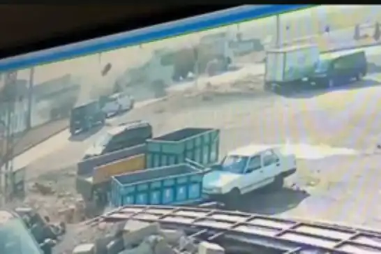 Qezaya ku li Dîyarbekirê tê de 4 kes mirin, bi kamerayan hat qeydkirin