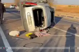 رووداوێکی هاتوچۆ لە ڕحا: کوژراوێک و ٣ بریندار