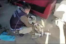 Ağrı'da bir aracın yakıt deposunda 16 kilogram uyuşturucu ele geçirildi