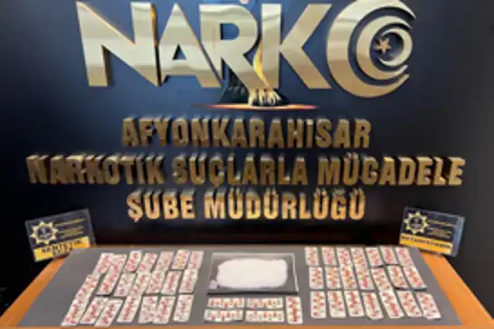 Afyonkarahisar'da uyuşturucu operasyonu: 2 tutuklama