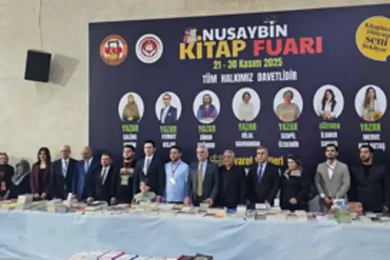 Nusaybin Kitap Fuarı'na yoğun ilgi