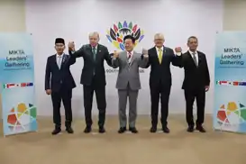 الرئيس أردوغان يلتقي قادة دول منصة MIKTA على هامش قمة العشرين في جوهانسبرغ