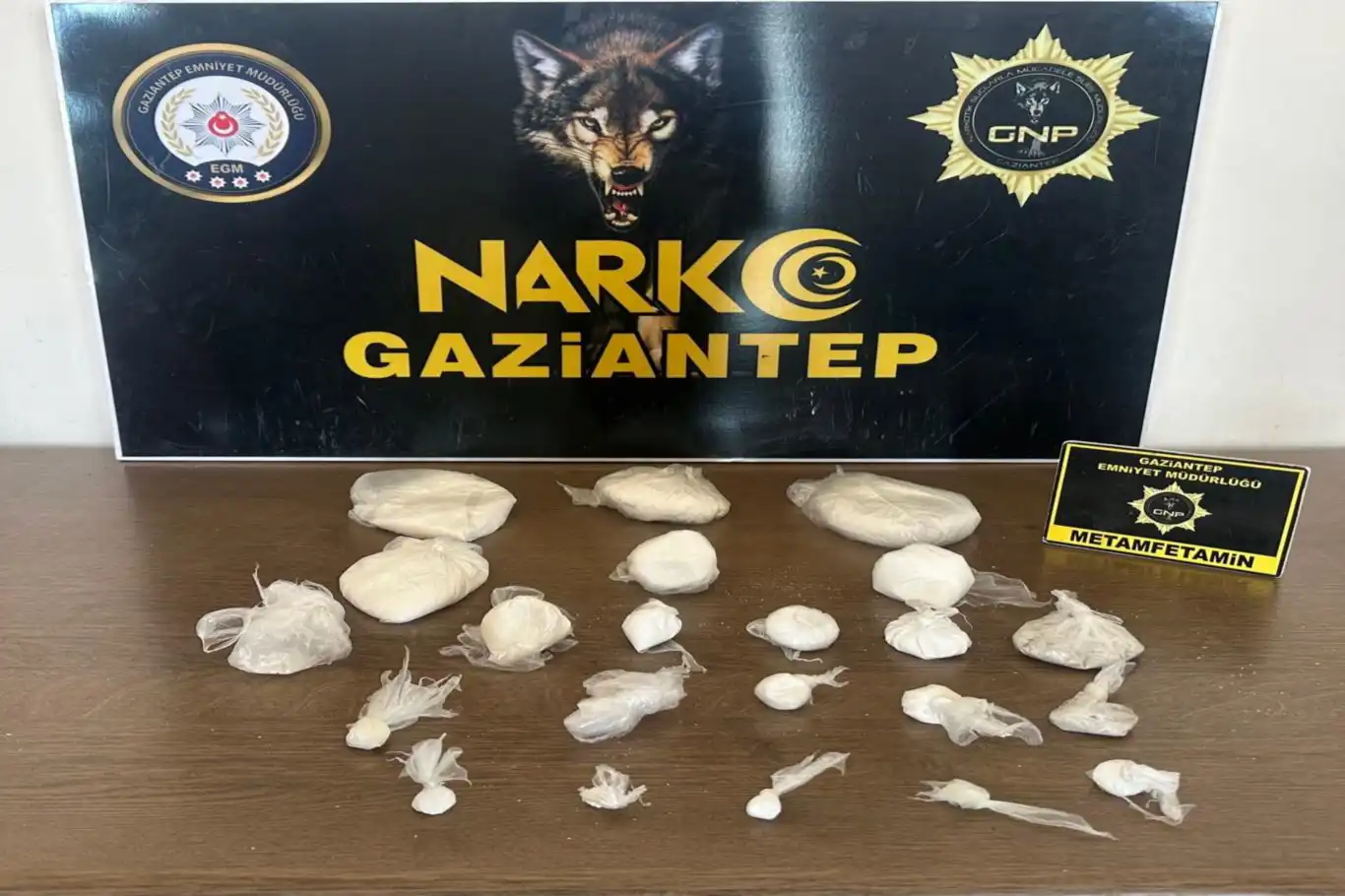 Gaziantep'te 1 kilo 1155 gram uyuşturucu ele geçirildi: 1 tutuklama